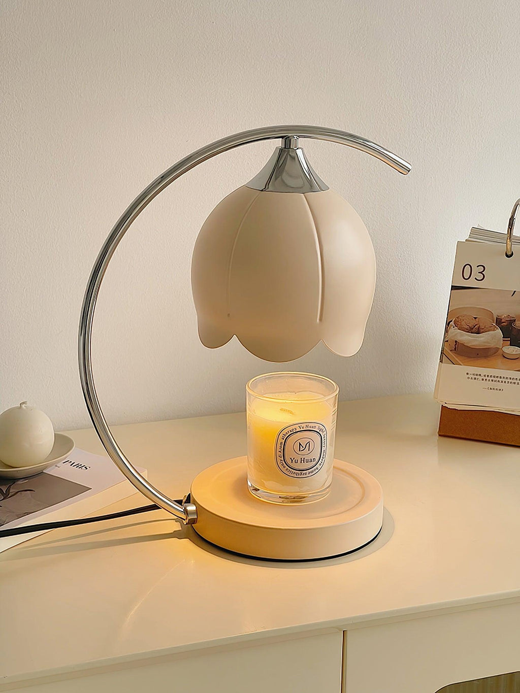 Green Aroma Table Light, Bedside Table Lamp, detail 28