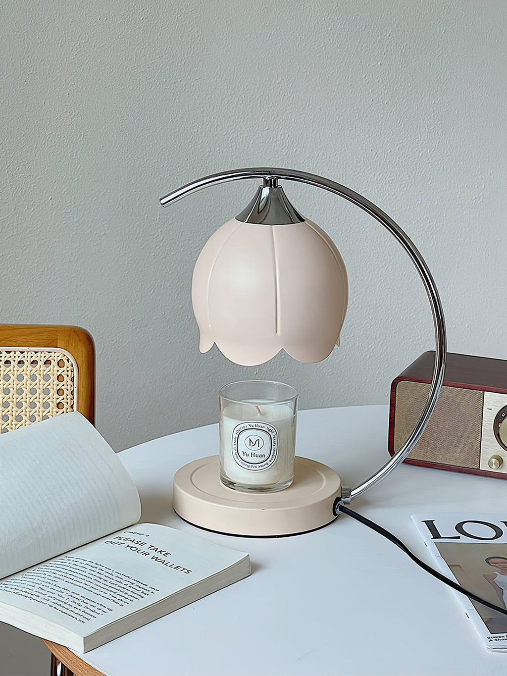 Green Aroma Table Light, Bedside Table Lamp, detail 48
