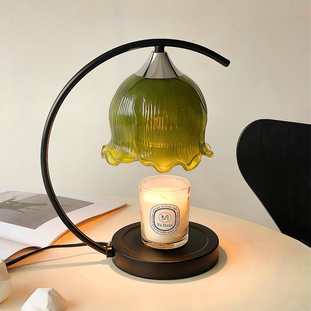 Green Aroma Table Light, Bedside Table Lamp, detail 10