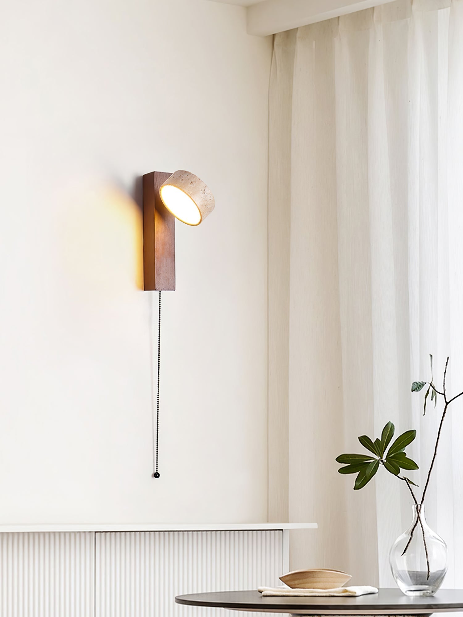 Grove Beam Wall Light, Hardwired Wall Sconce, detail 9