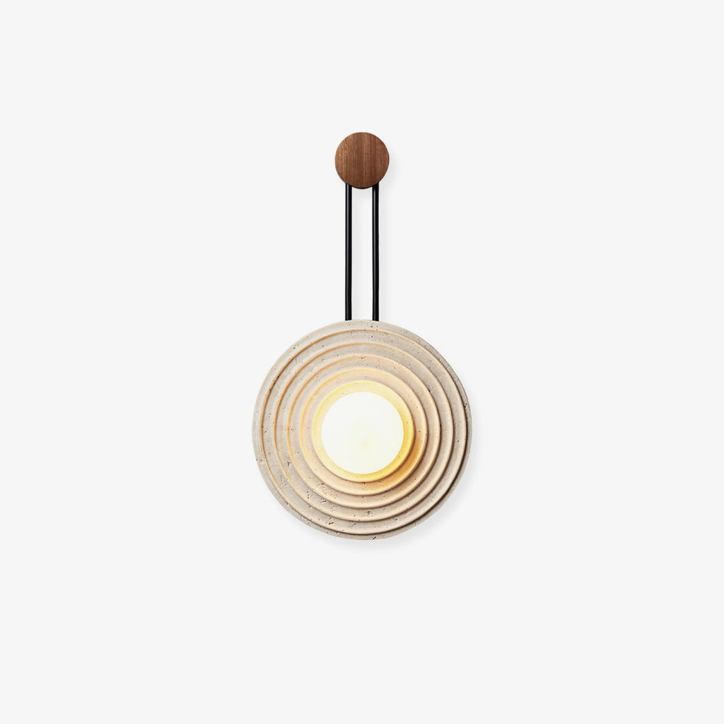 Growth Ring Wall Light, Hardwired Wall Sconce, detail 12