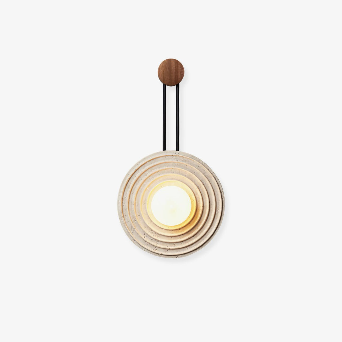 Growth Ring Wall Light, Hardwired Wall Sconce, detail 13