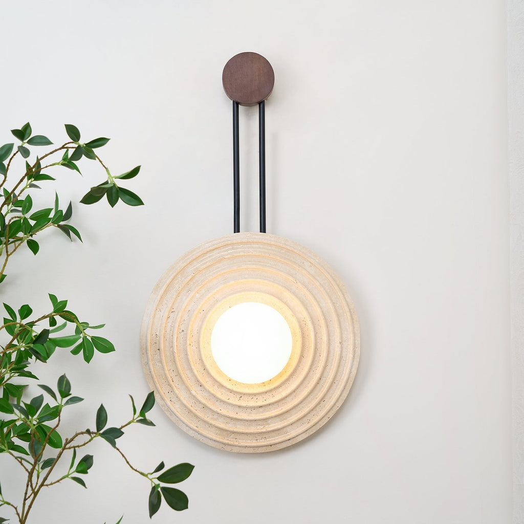 Growth Ring Wall Light, Hardwired Wall Sconce, detail 20