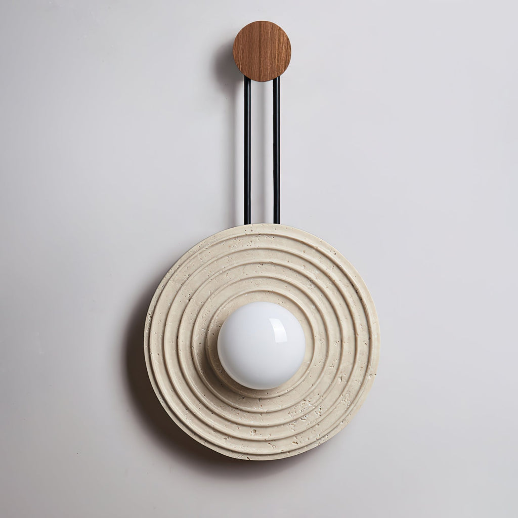 Growth Ring Wall Light, Hardwired Wall Sconce, detail 15