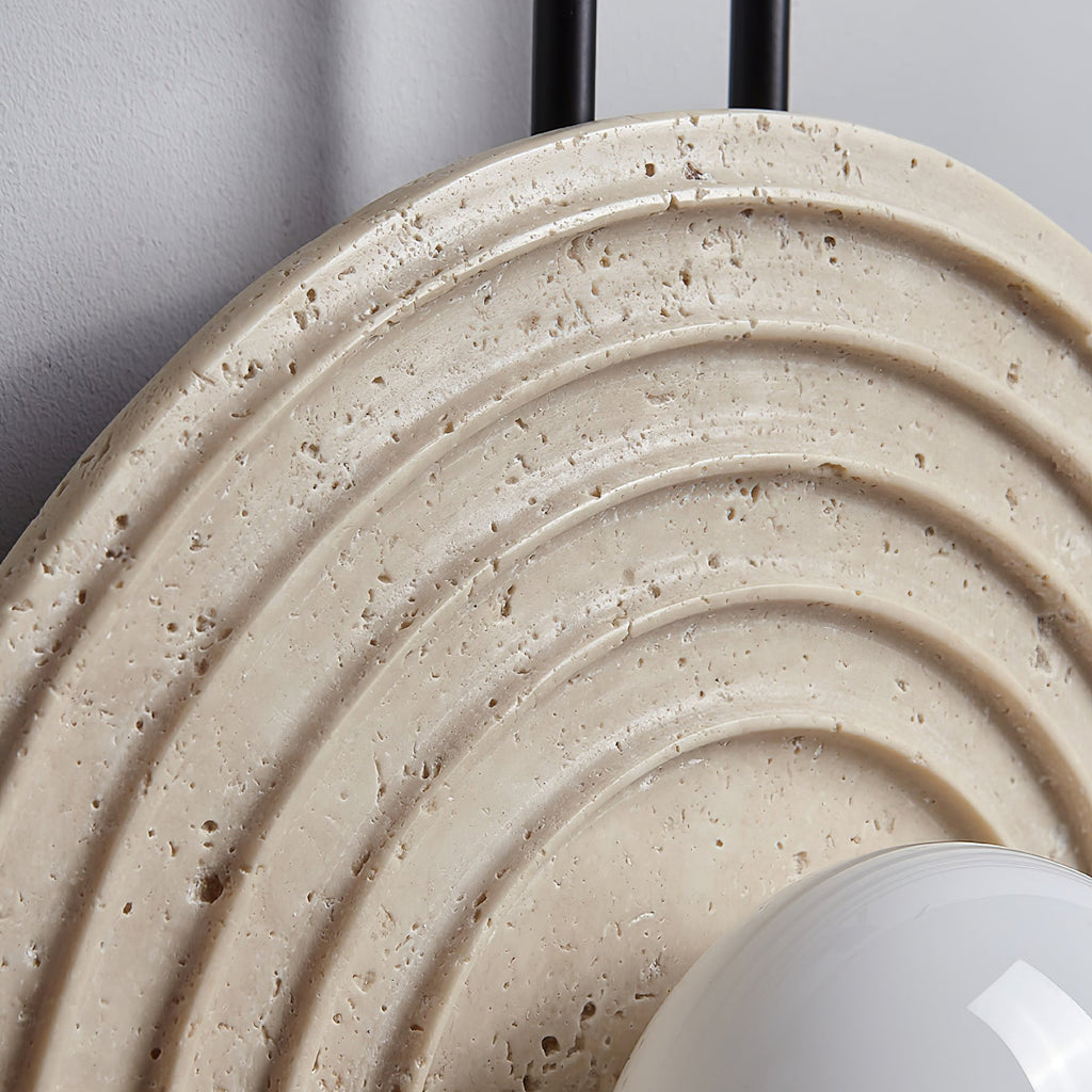 Growth Ring Wall Light, Hardwired Wall Sconce, detail 19