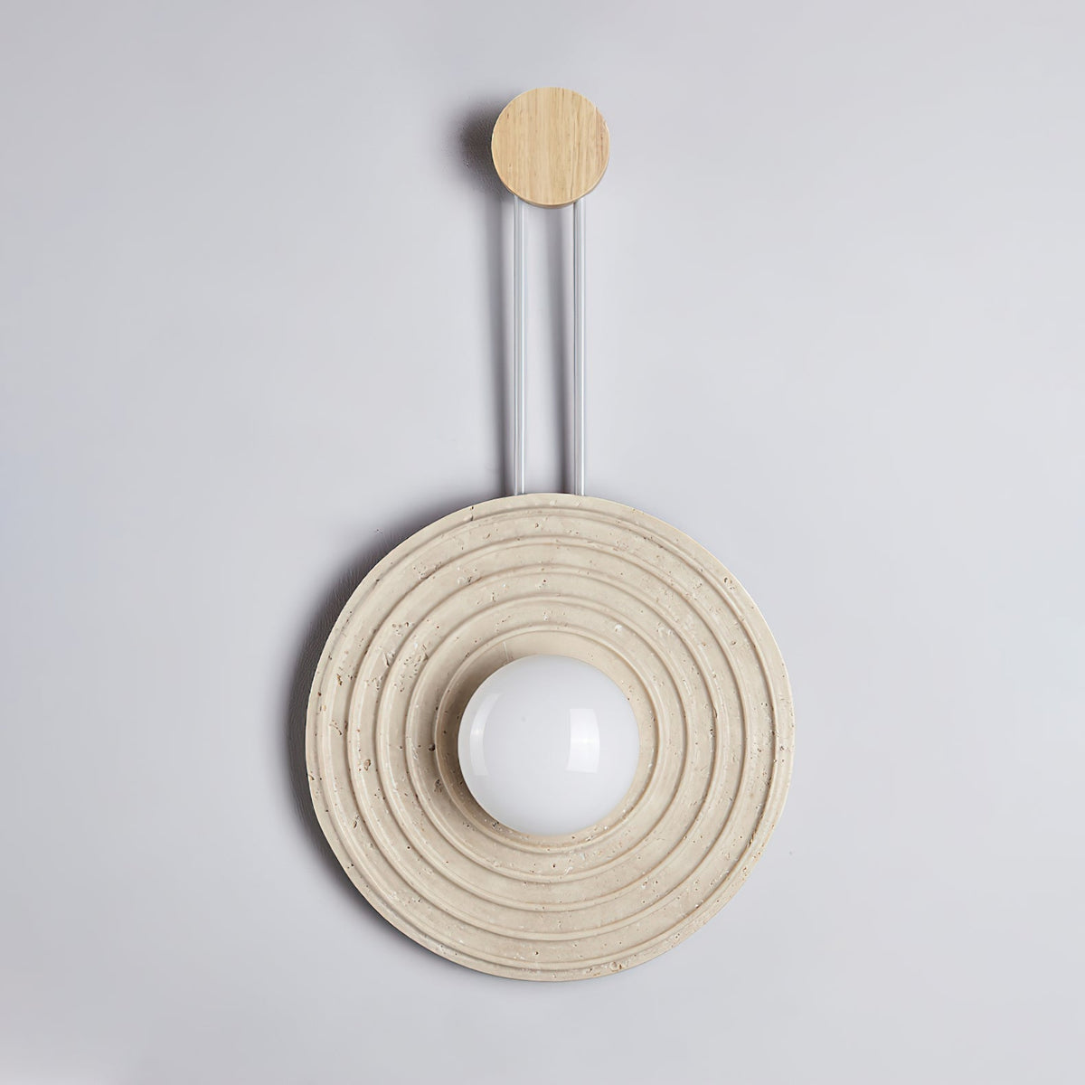 Growth Ring Wall Light, Hardwired Wall Sconce, detail 16