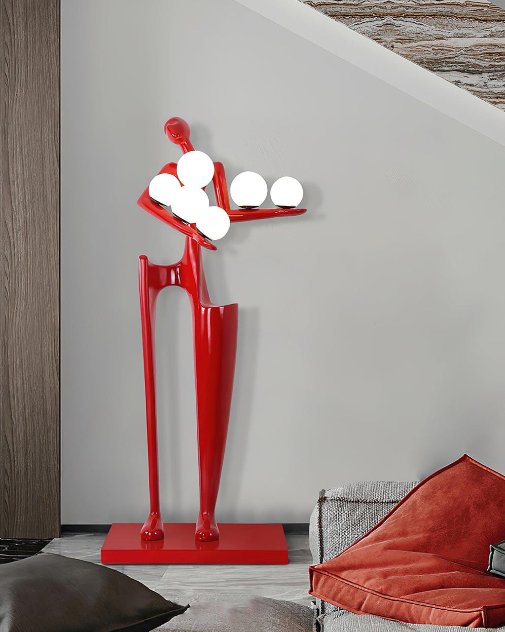 Guardian Sculpture Floor Light, Floor Lamp, detail 22