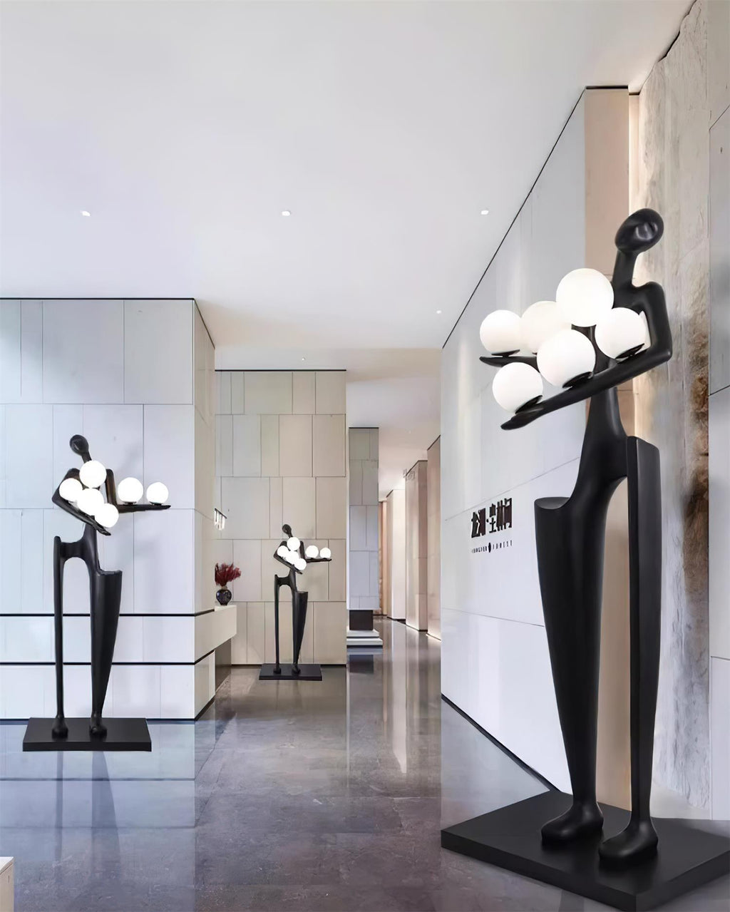 Guardian Sculpture Floor Light, Floor Lamp, detail 19