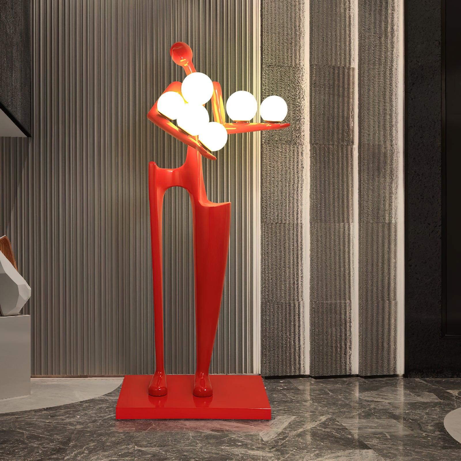 Guardian Sculpture Floor Light, Floor Lamp, detail 25
