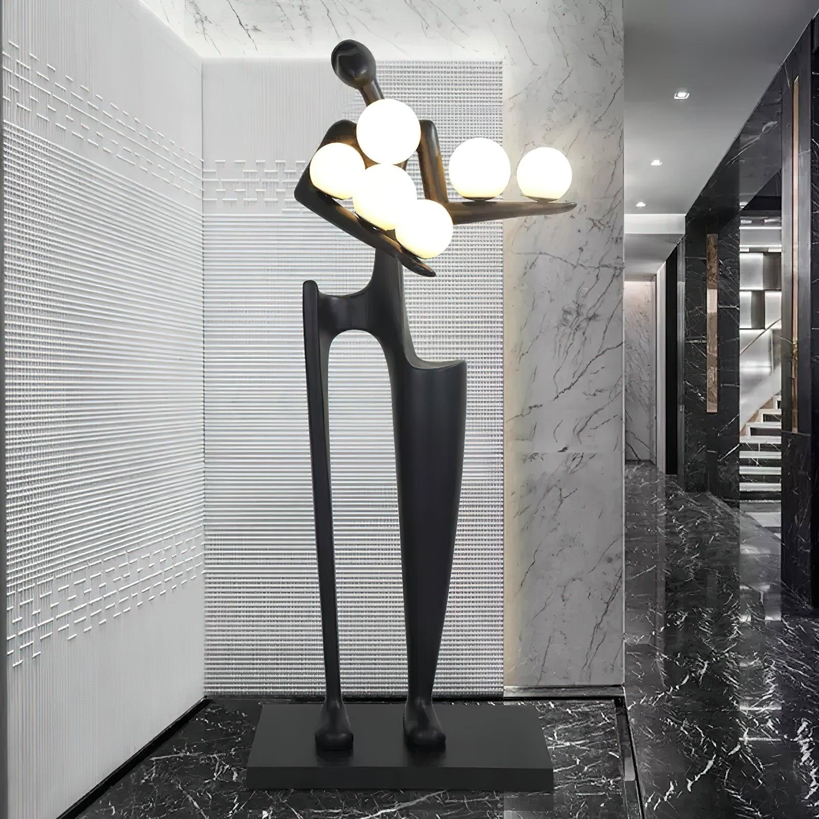Guardian Sculpture Floor Light, Floor Lamp, detail 16