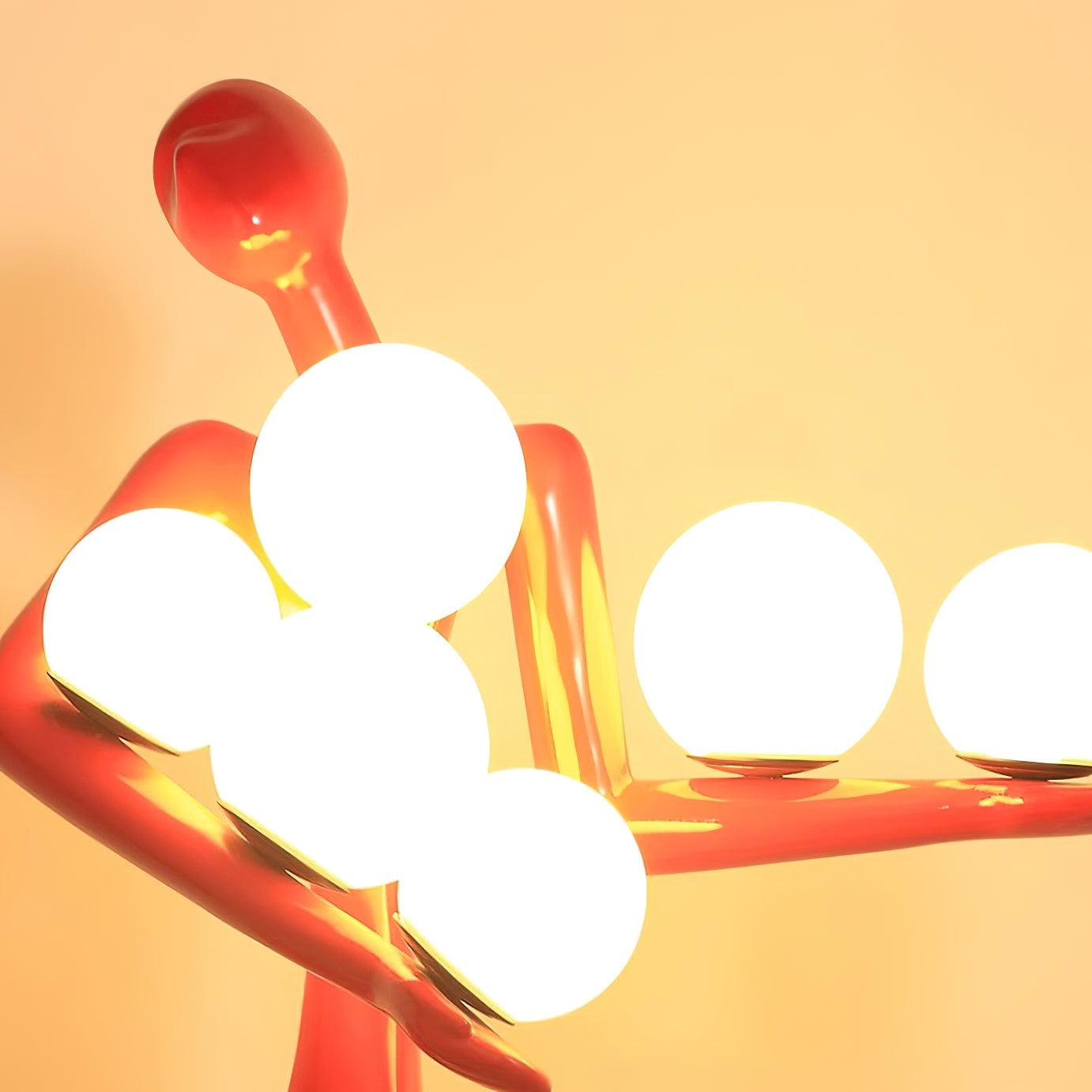 Guardian Sculpture Floor Light, Floor Lamp, detail 27