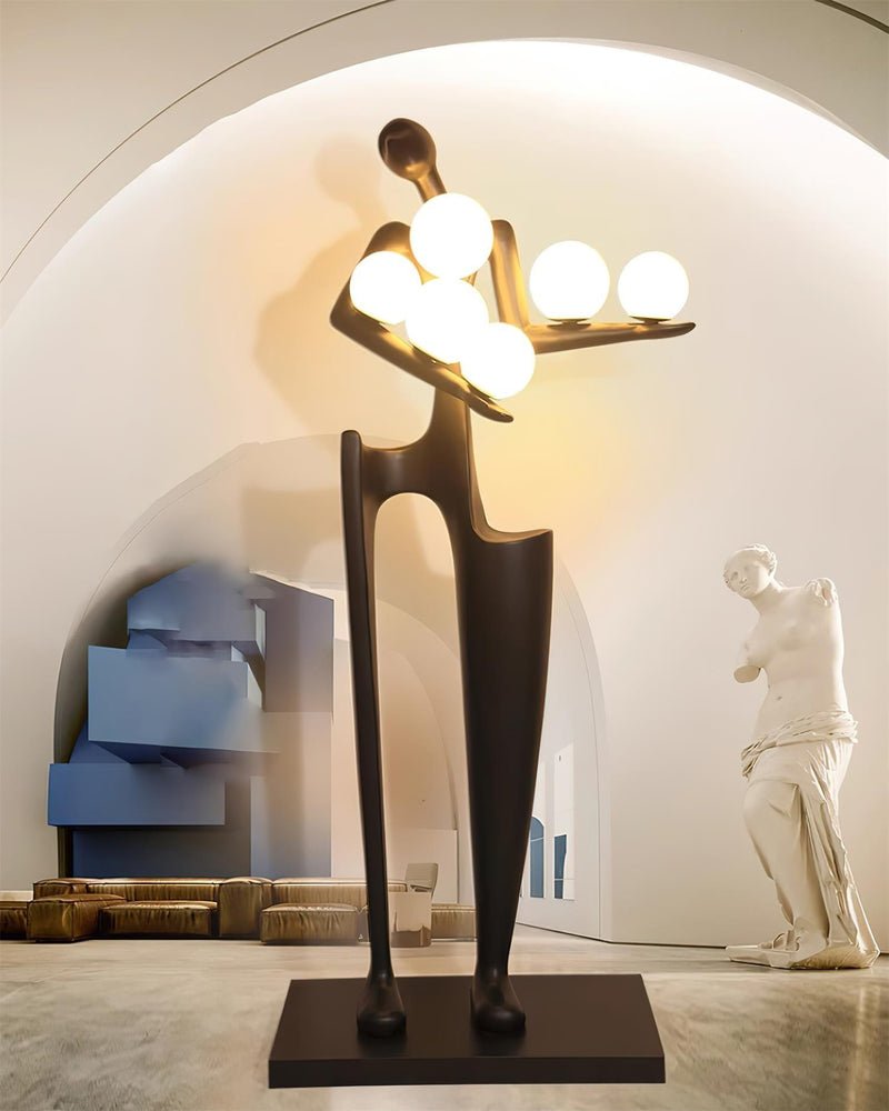 Guardian Sculpture Floor Light, Floor Lamp, detail 7