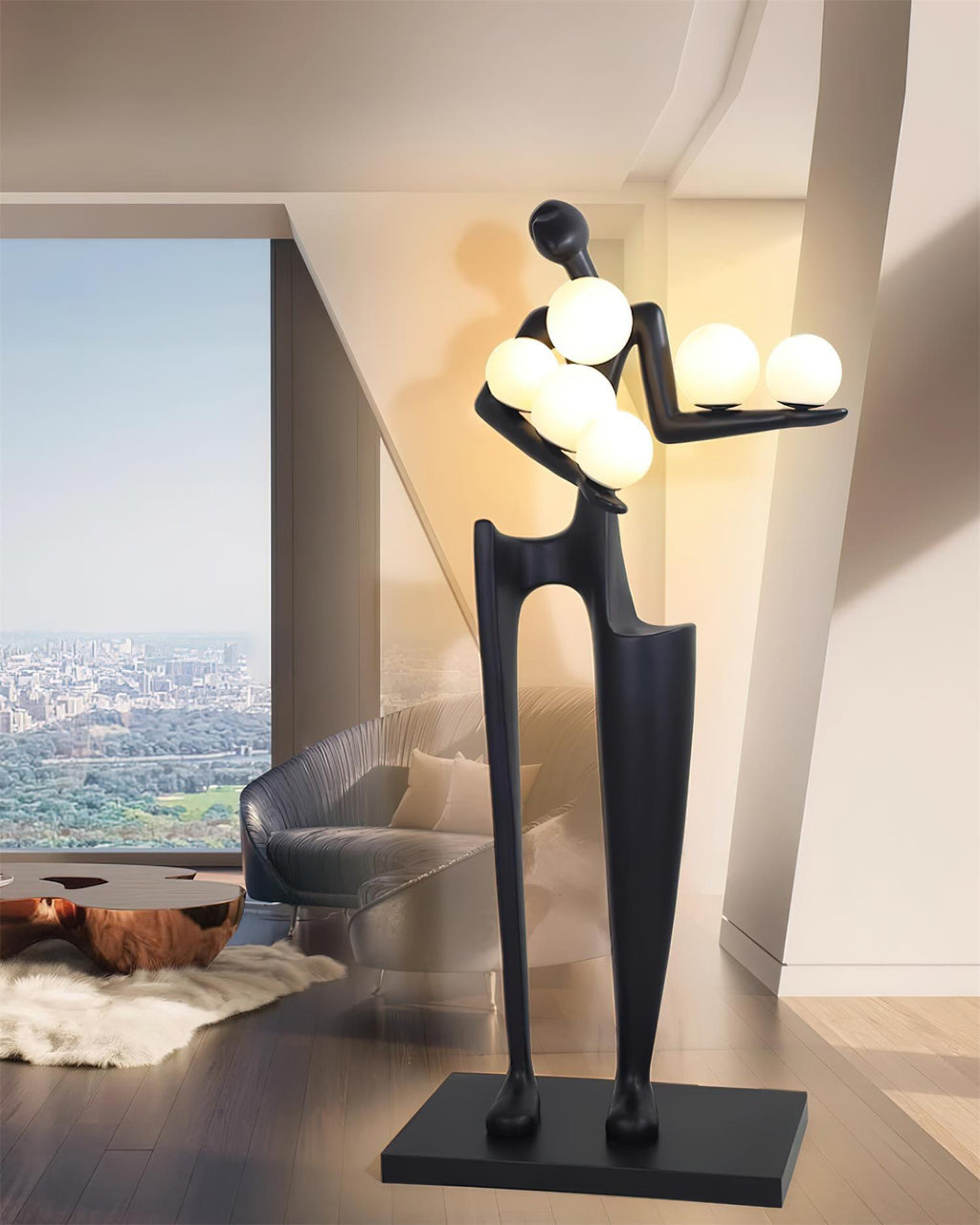 Guardian Sculpture Floor Light, Floor Lamp, detail 18