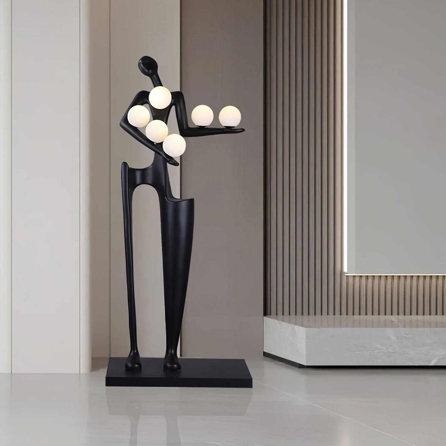 Guardian Sculpture Floor Light, Floor Lamp, detail 2