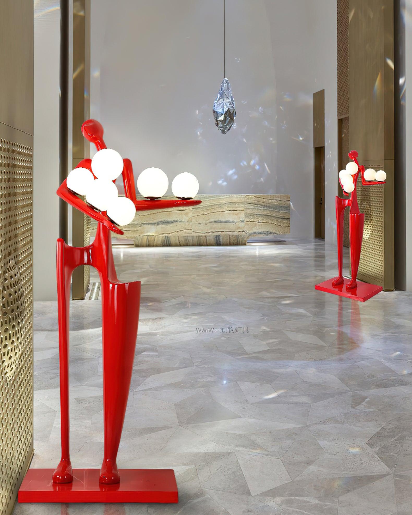 Guardian Sculpture Floor Light, Floor Lamp, detail 34