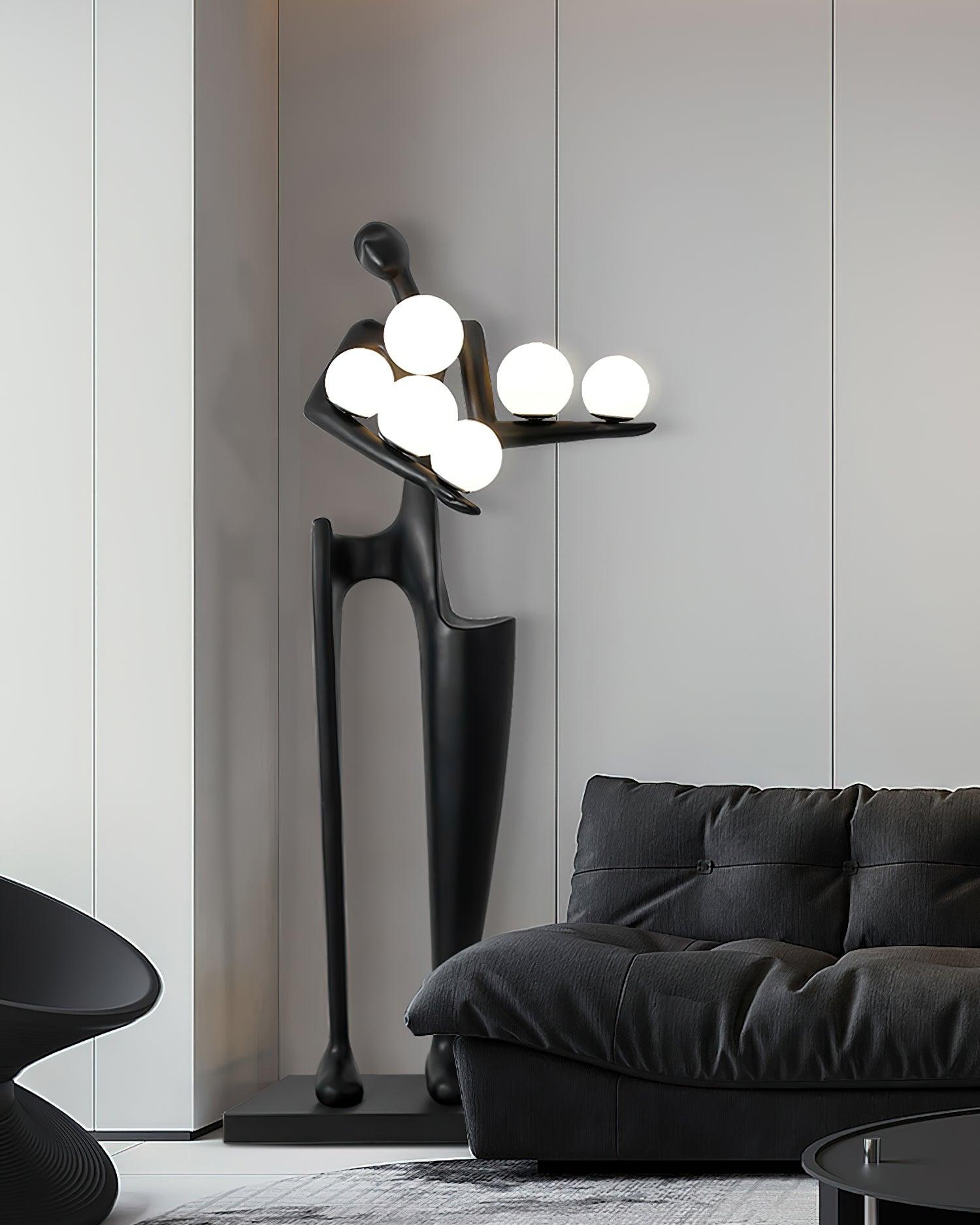 Guardian Sculpture Floor Light, Floor Lamp, detail 35