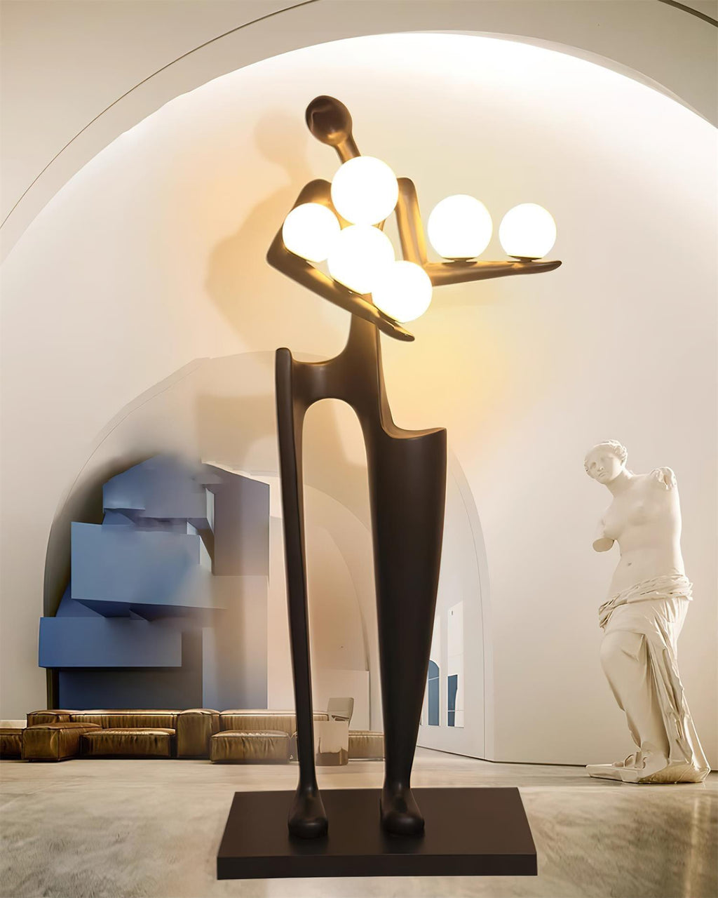 Guardian Sculpture Floor Light, Floor Lamp, detail 36
