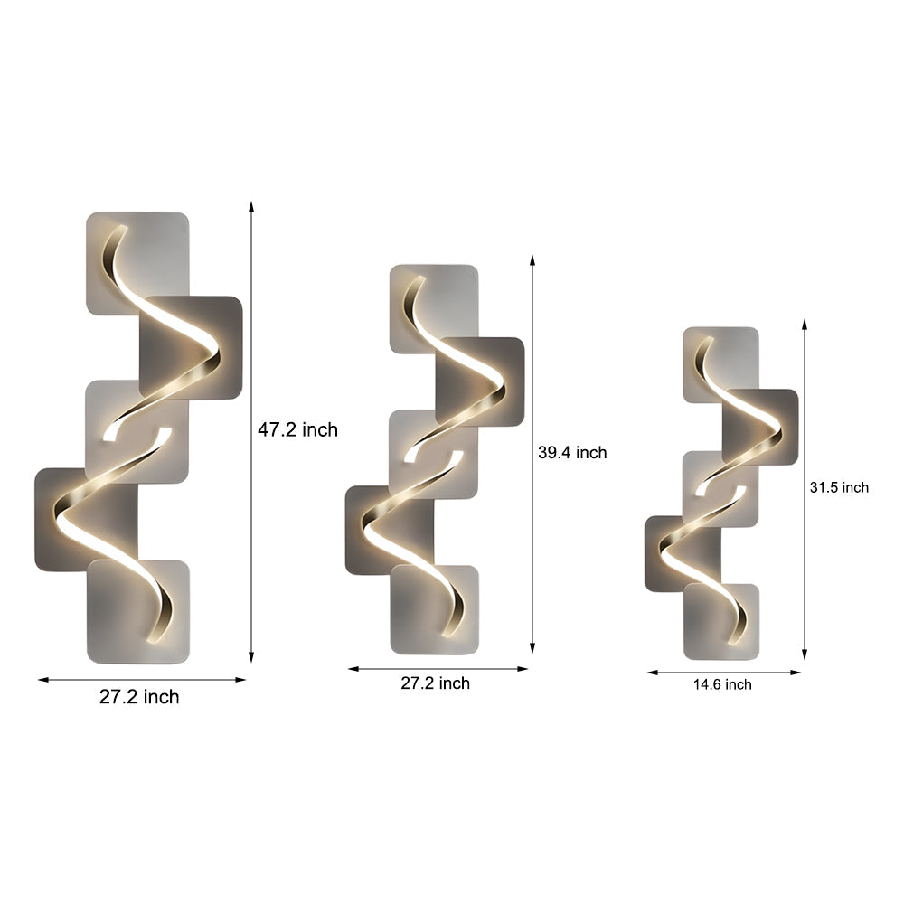 Crystal Geometric LED Wall Art Light USB Decorative Wall Painting, Plug-In Wall Sconce, detail 8