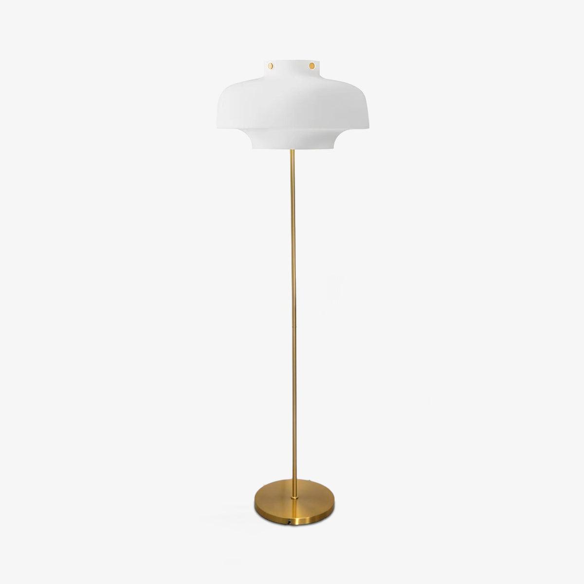 Hagen Floor Light, Floor Lamp, Metal, ∅ 13.8″ x H 59″