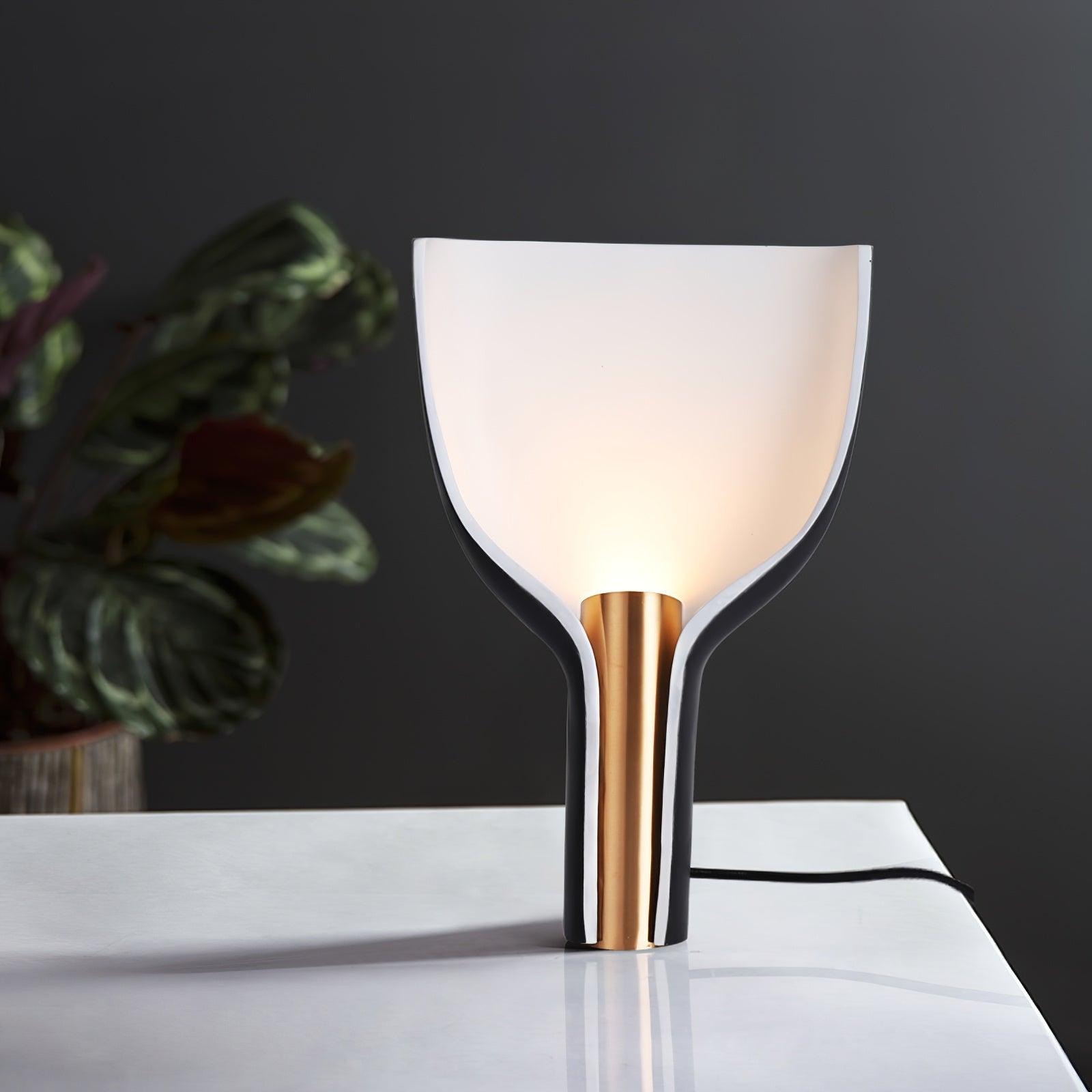 Half-Funnel Table Lamp, Bedside Table Lamp, detail 2