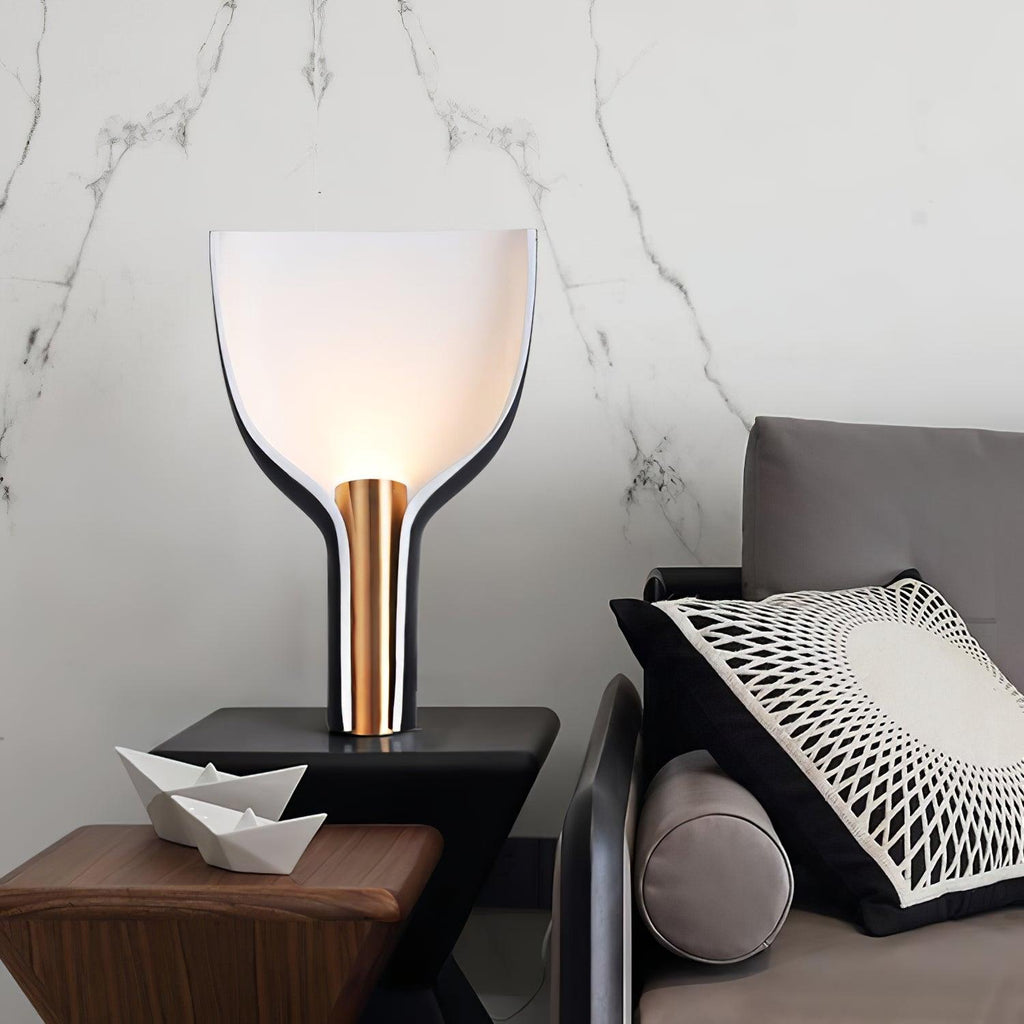 Half-Funnel Table Lamp, Bedside Table Lamp, detail 6