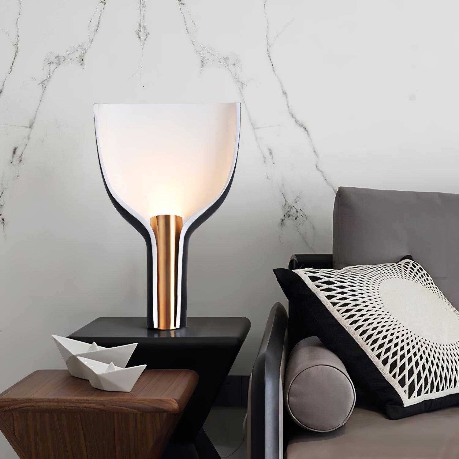 Half-Funnel Table Lamp, Bedside Table Lamp, detail 6