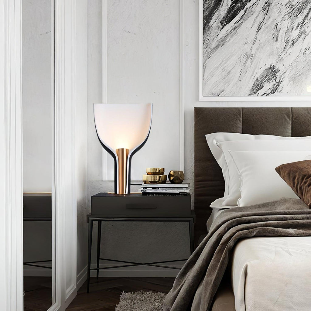 Half-Funnel Table Lamp, Bedside Table Lamp, detail 8