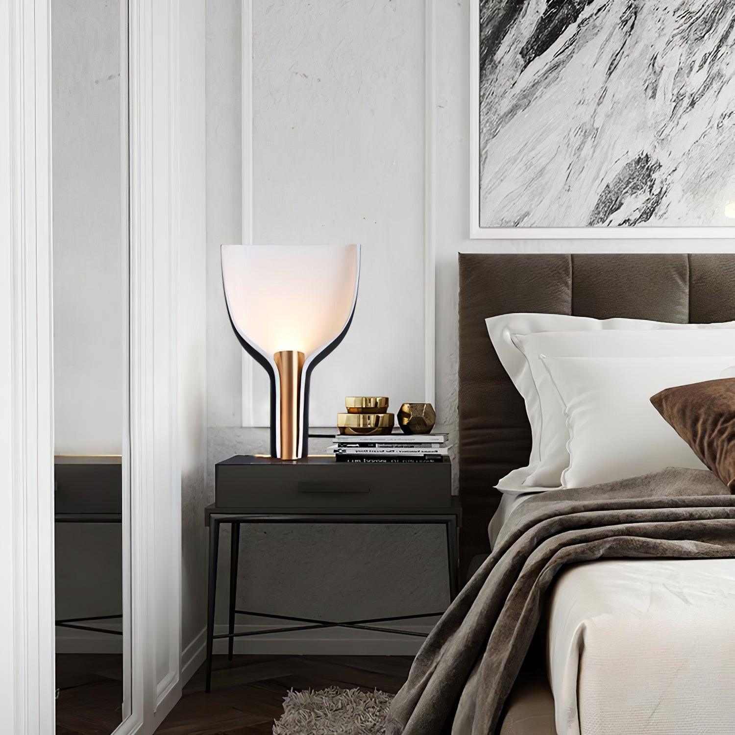 Half-Funnel Table Lamp, Bedside Table Lamp, detail 8