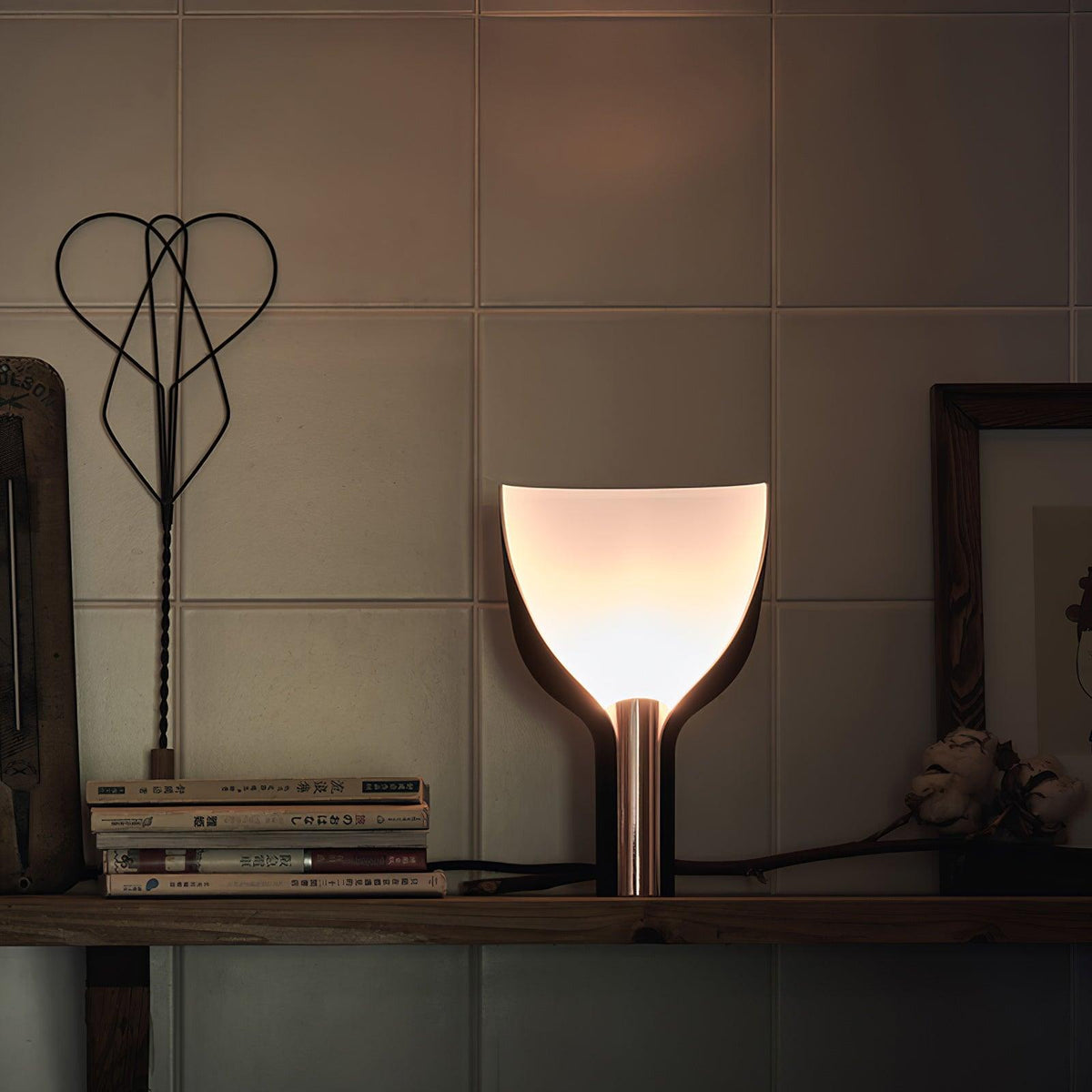 Half-Funnel Table Lamp, Bedside Table Lamp, detail 9