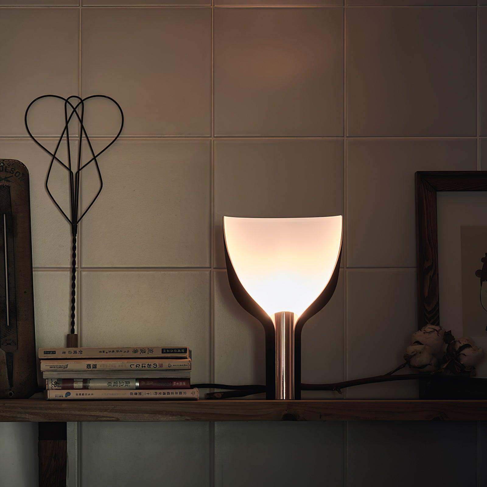 Half-Funnel Table Lamp, Bedside Table Lamp, detail 9