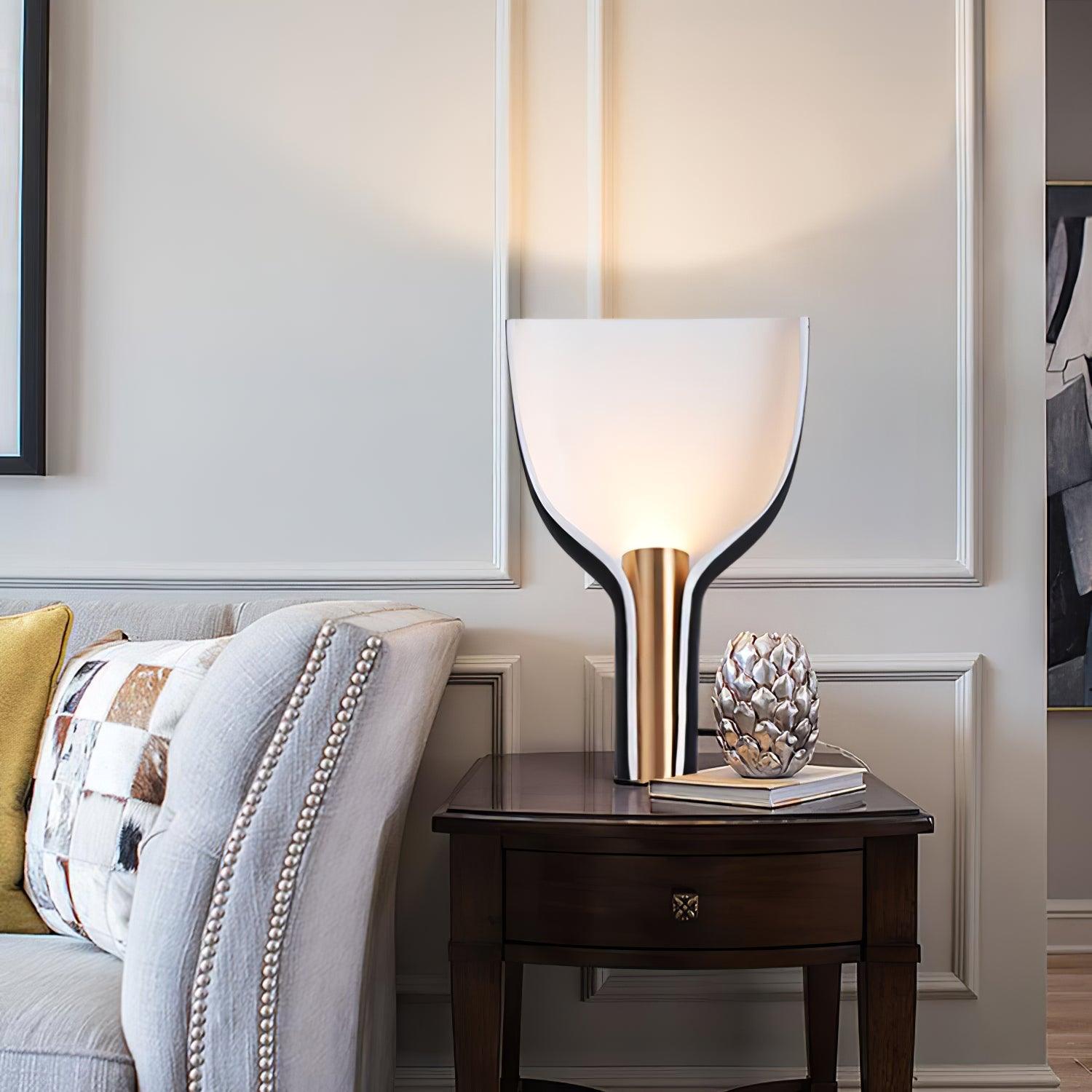 Half-Funnel Table Lamp, Bedside Table Lamp, detail 10