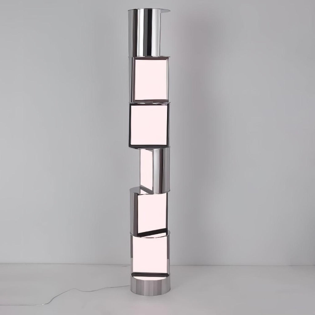 Half Cylindrical Rotating Floor Light, Floor Lamp, detail 15