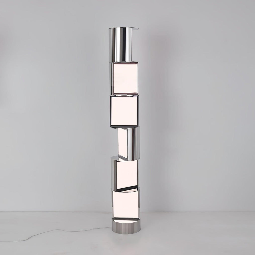 Half Cylindrical Rotating Floor Light, Floor Lamp, detail 17