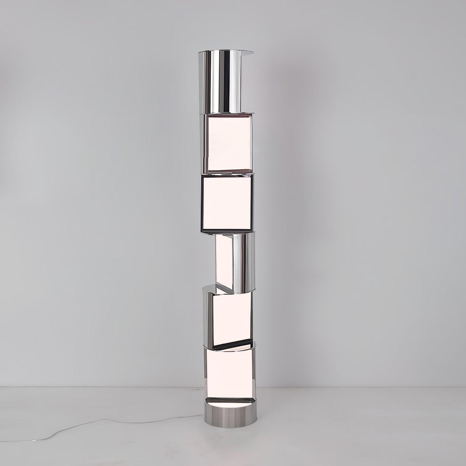 Half Cylindrical Rotating Floor Light, Floor Lamp, detail 17