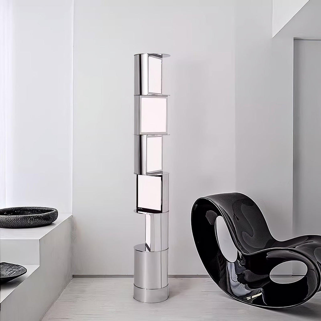 Half Cylindrical Rotating Floor Light, Floor Lamp, detail 5