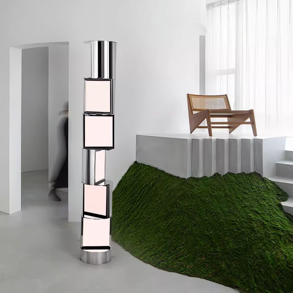 Half Cylindrical Rotating Floor Light, Floor Lamp, detail 3
