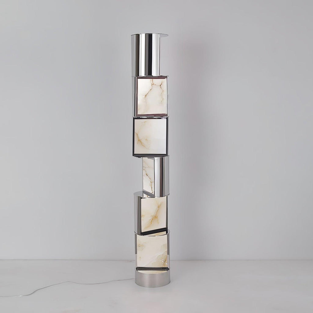 Half Cylindrical Rotating Floor Light, Floor Lamp, detail 8