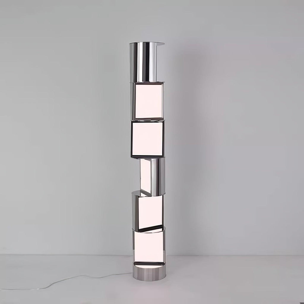 Half Cylindrical Rotating Floor Light, Floor Lamp, detail 9