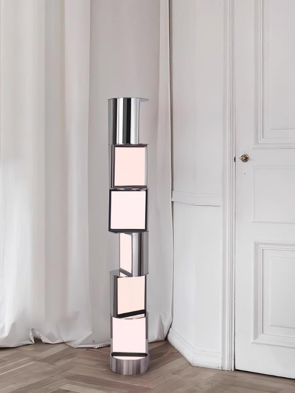 Half Cylindrical Rotating Floor Light, Floor Lamp, detail 12