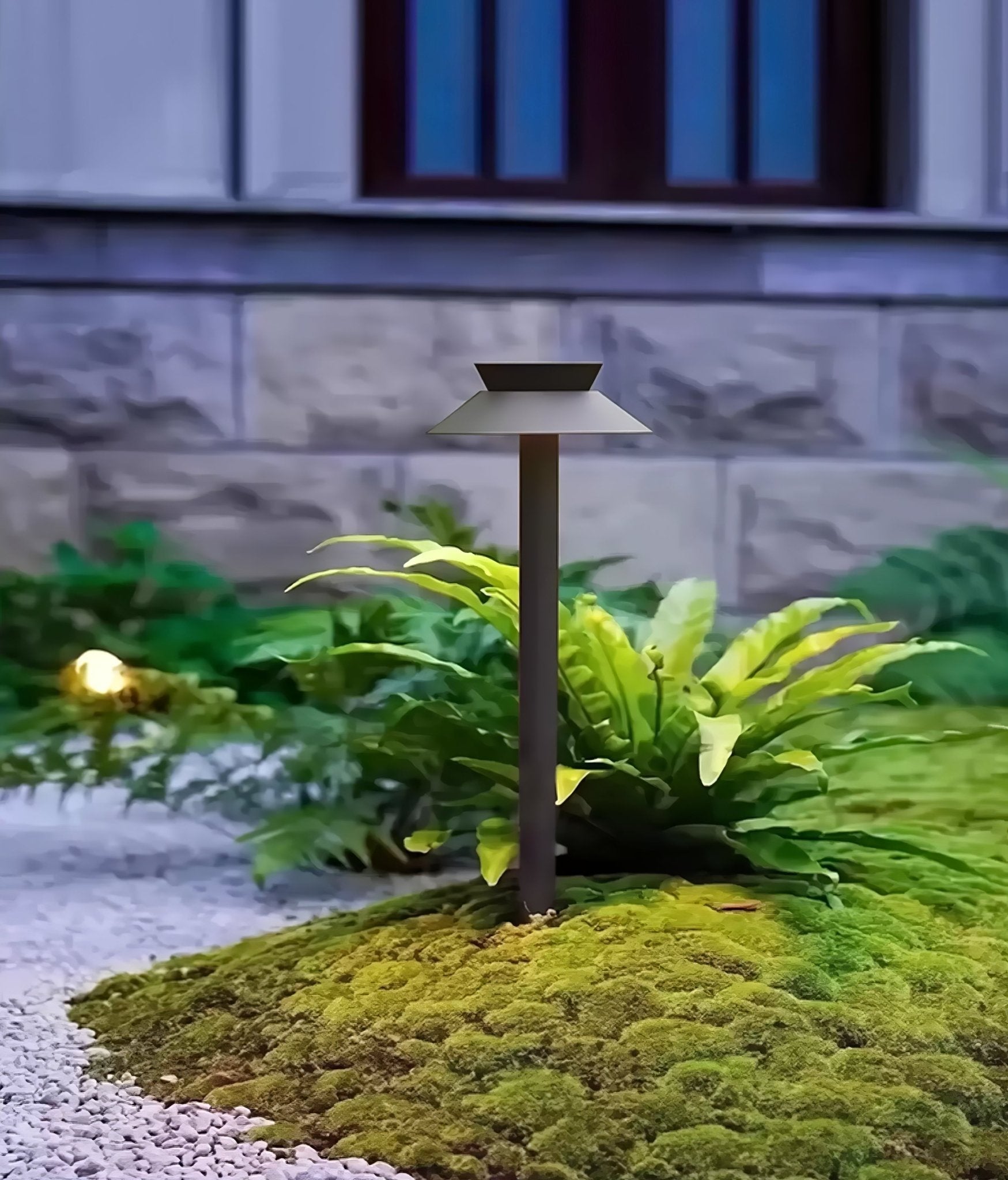 Halo Stem Exterior Path Light, Outdoor Wall Light, detail 5