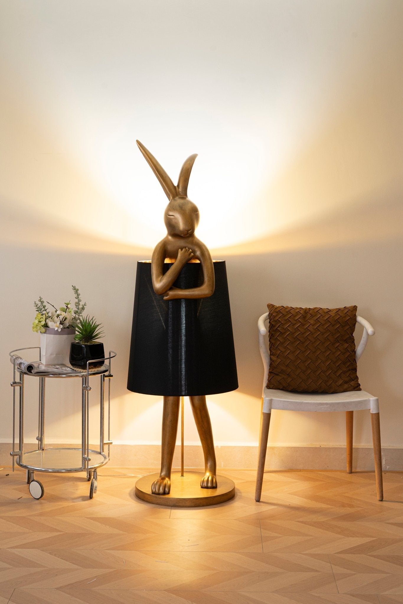 Hare Silhouette Table Light, Bedside Table Lamp, detail 11