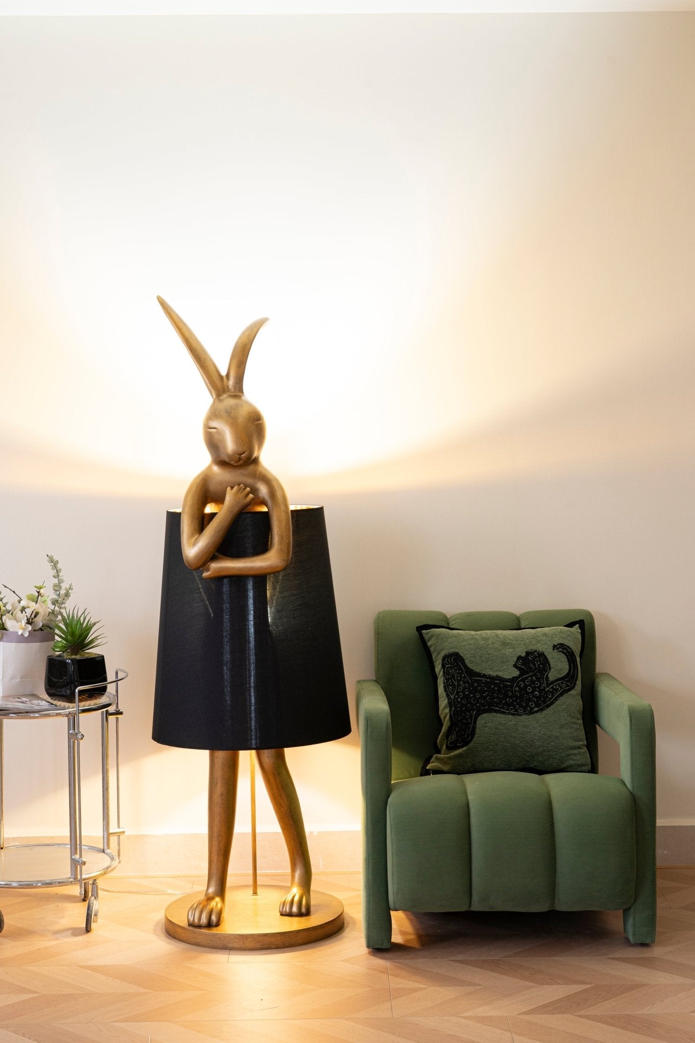 Hare Silhouette Table Light, Bedside Table Lamp, detail 9