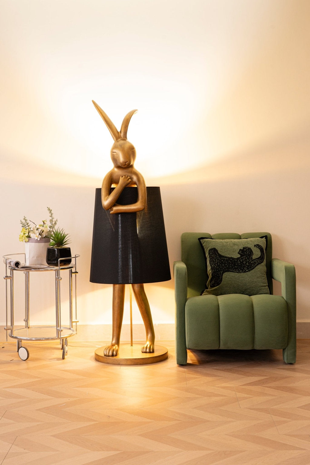 Hare Silhouette Table Light, Bedside Table Lamp, detail 12