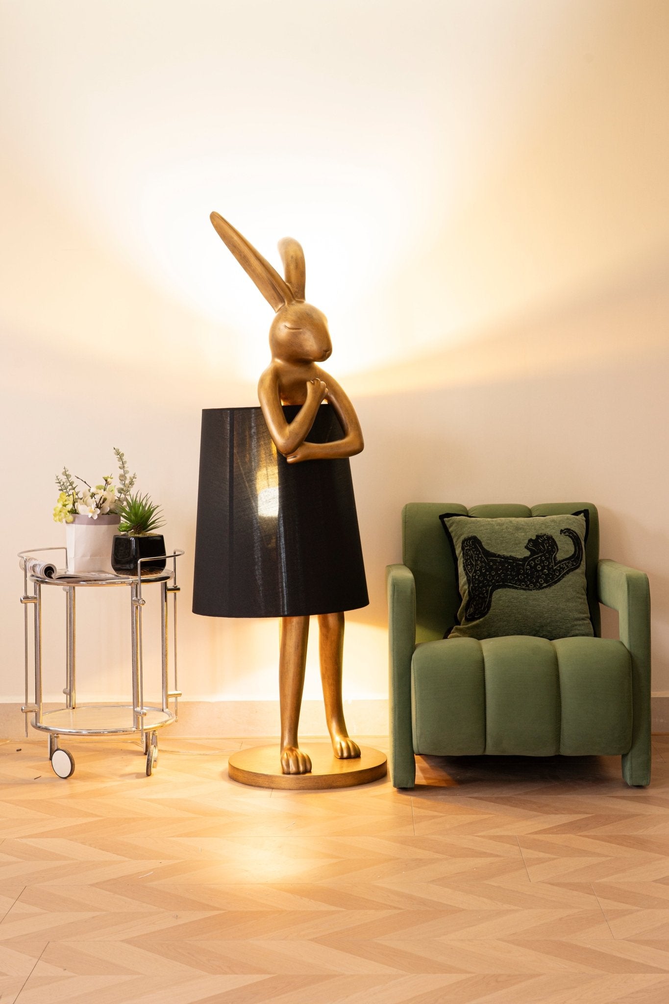 Hare Silhouette Table Light, Bedside Table Lamp, detail 20