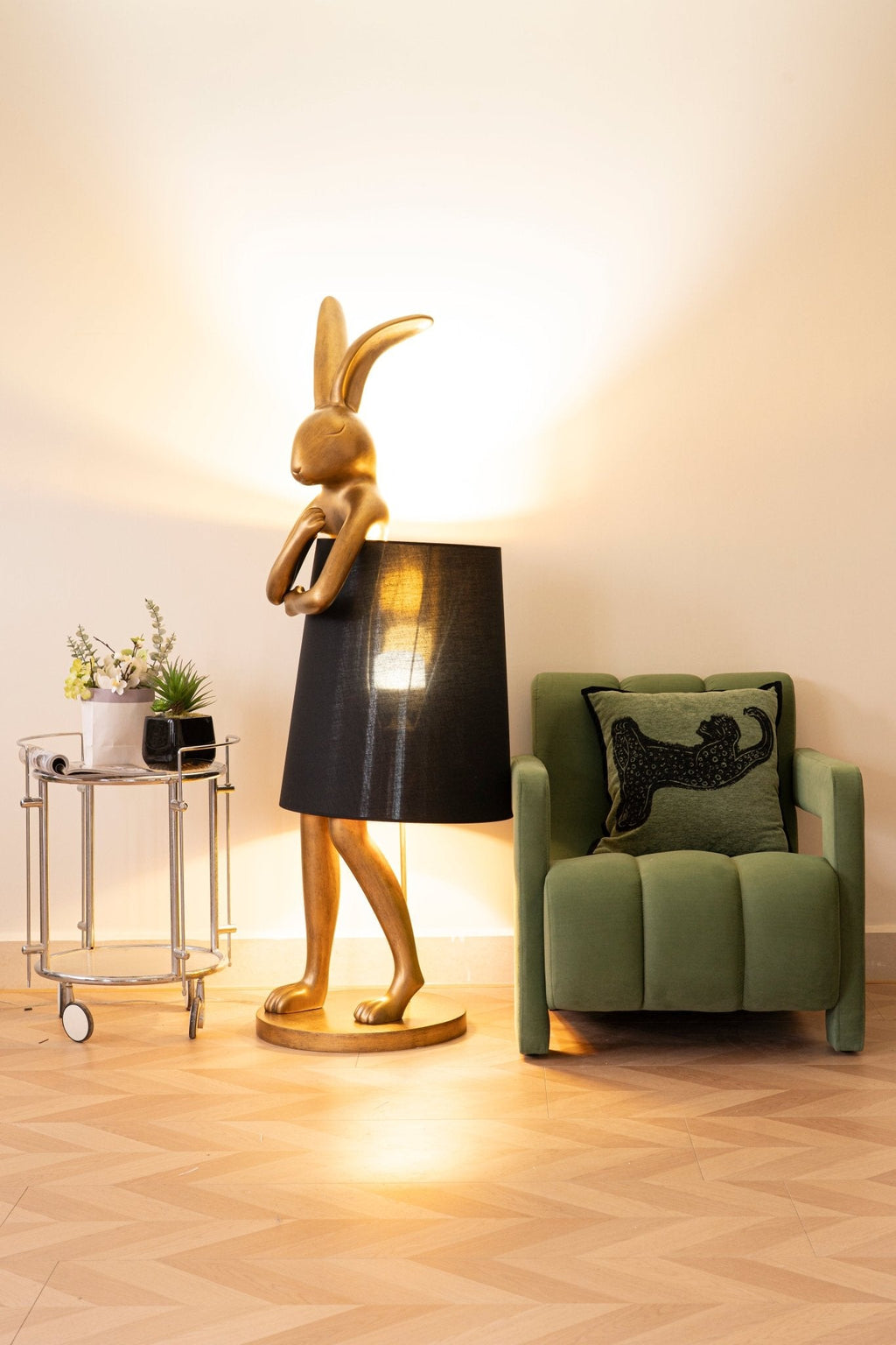 Hare Silhouette Table Light, Bedside Table Lamp, detail 13