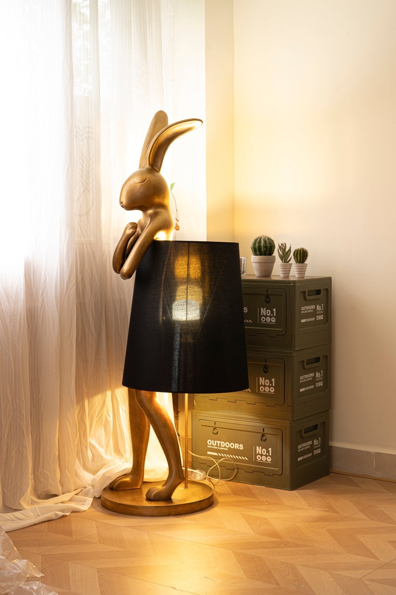 Hare Silhouette Table Light, Bedside Table Lamp, detail 10