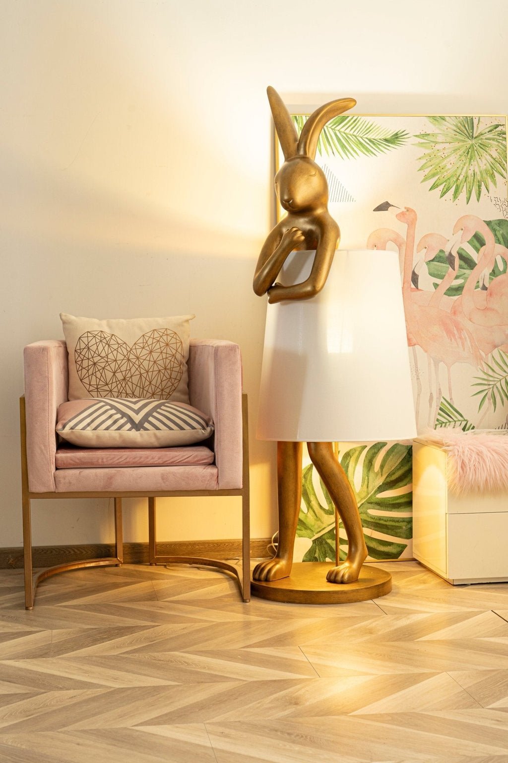 Hare Silhouette Table Light, Bedside Table Lamp, detail 28