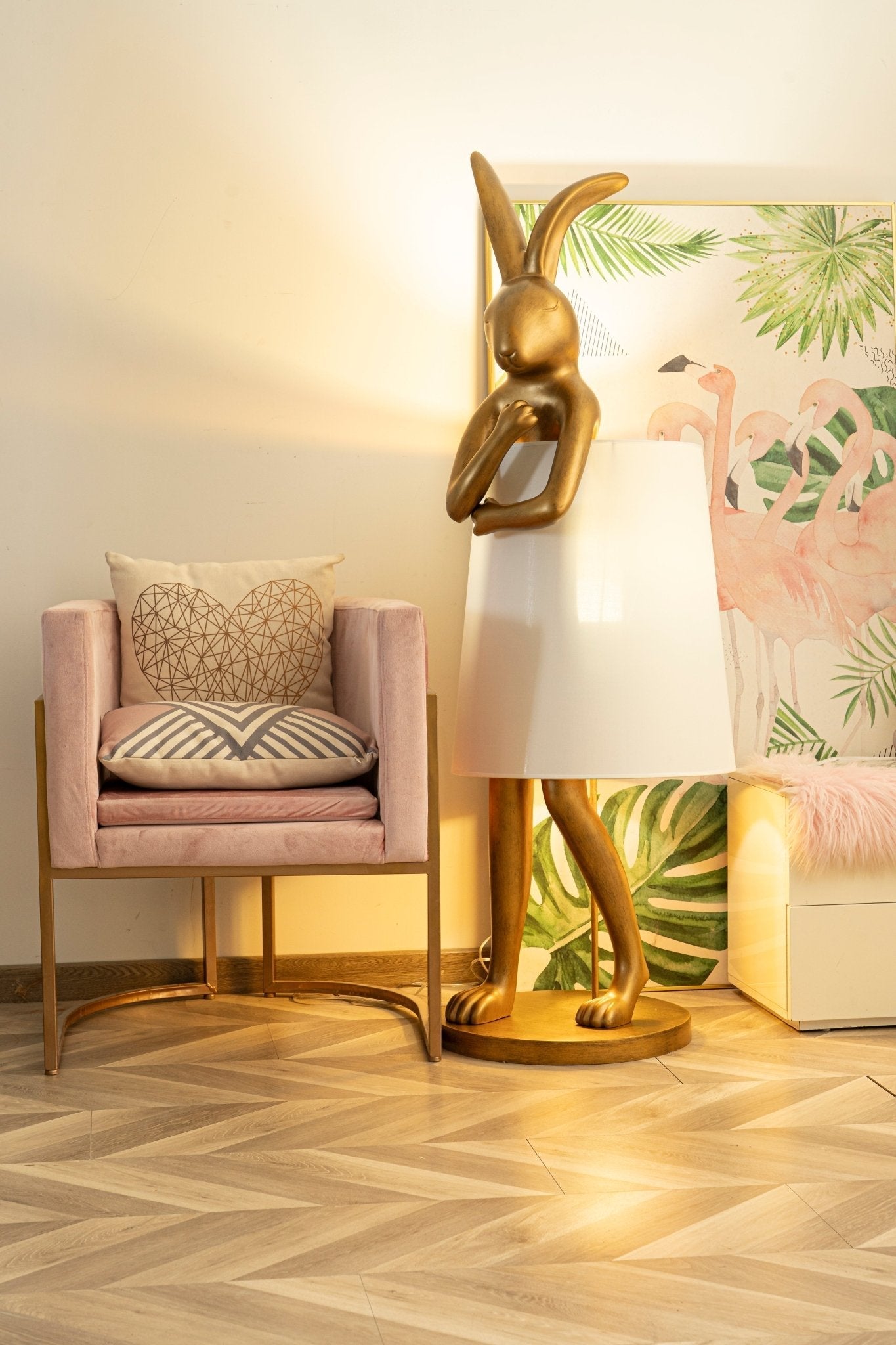 Hare Silhouette Table Light, Bedside Table Lamp, detail 28