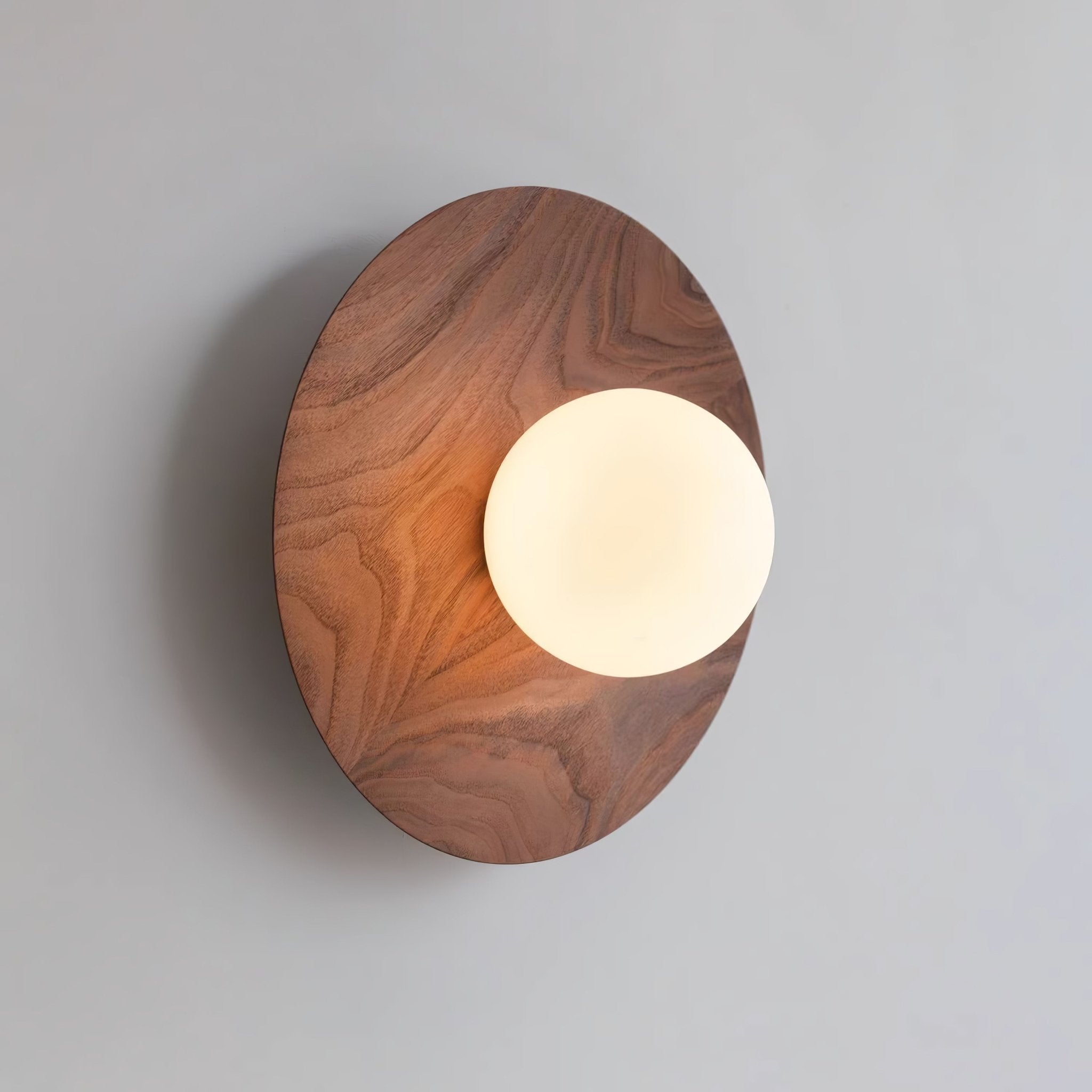 Harmonia Wooden Wall Light, Hardwired Wall Sconce, detail 5