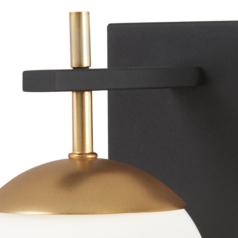 Harmony Globe Wall Light, Hardwired Wall Sconce, detail 7